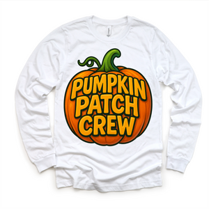 Pumpkin Patch Crew Fall Halloween Shirt - Pumpkin Patch Tee — view 4