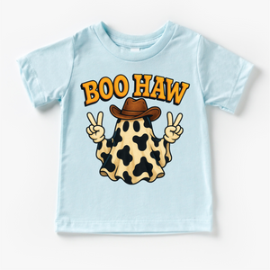 Boo How Cowboy Ghost Halloween Shirt - Western Halloween Tee — view 5