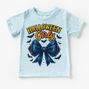 Halloween Girly Bows and Bats Shirt - Halloween Tee — view 5