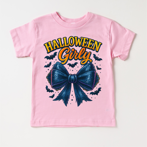 Halloween Girly Bows and Bats Shirt - Halloween Tee — view 3