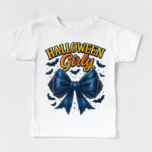 Halloween Girly Bows and Bats Shirt - Halloween Tee — view 2