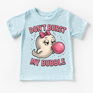 Don't Burst My Bubble Ghost Halloween Shirt - Halloween Tee — view 3