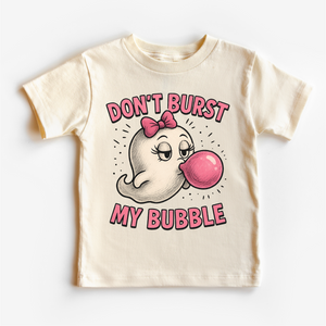 Don't Burst My Bubble Ghost Halloween Shirt - Halloween Tee — view 1