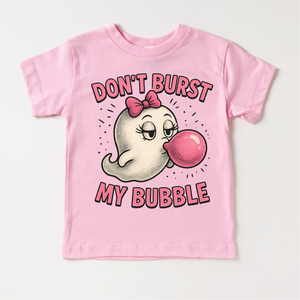 Don't Burst My Bubble Ghost Halloween Shirt - Halloween Tee — view 5