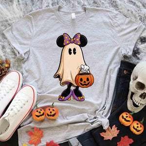 Ghost Couple Halloween Shirts | Spooky Tee | Cute Fall Matching Shirt — view 10