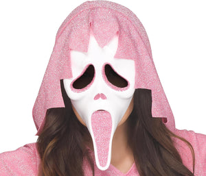 Ghost Face Adult Pink Glitter Costume — view 4