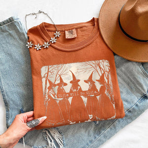 Girls Will Be Girls Comfort Colors T-Shirt - Halloween Tee — view 9