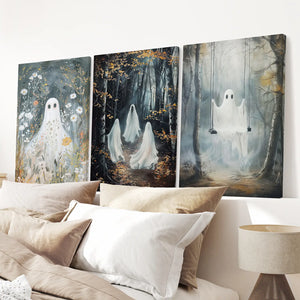Halloween Ghost Print Trendy Gothic Home Decor — view 5