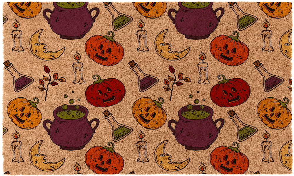Halloween Pattern Cauldron