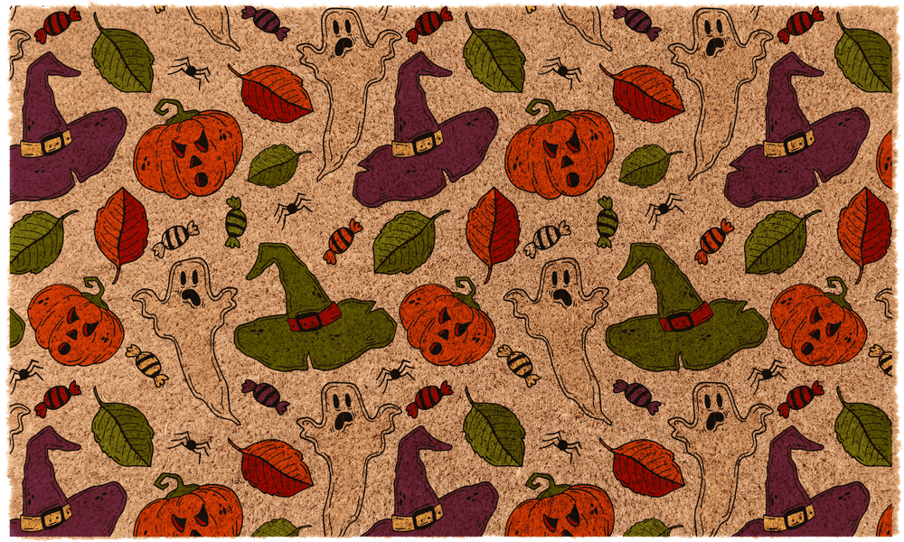 Halloween Pattern Witch