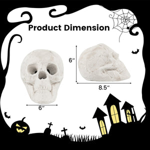 Halloween Fire Pit Skull Halloween Decoration — view 5