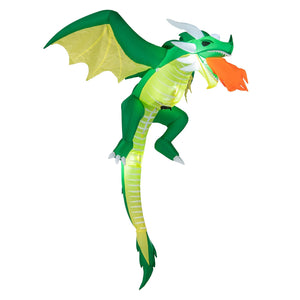 5 Feet Hanging Halloween Inflatable Dragon — view 3