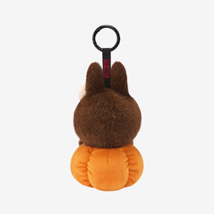Happy Halloween Party Series-Sitting Pumpkin Vinyl Plush Pendant — view 3