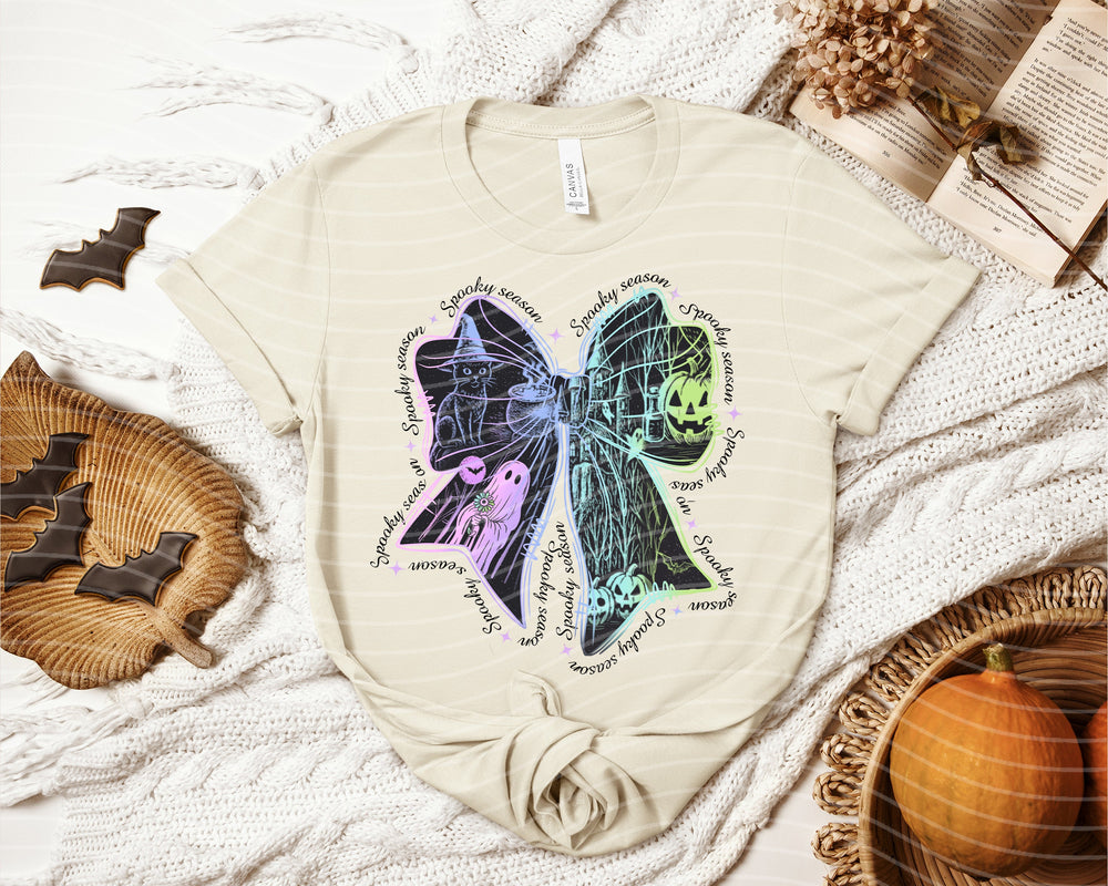 Spooky Season Bow Graphic Tee