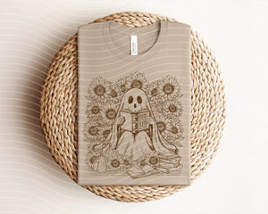 Spooky Season Sunflowers Graphic Tee — view 2