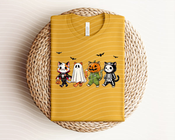 Spooky Cats Graphic Tee