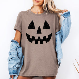 Jack-O-Lantern Cute Halloween Pumpkin Face With Friendly Smile And Spooky Charm Graphic Tee — view 2
