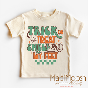 Trick Or Treat Smell My Feet Shirt - Halloween Tee — view 1