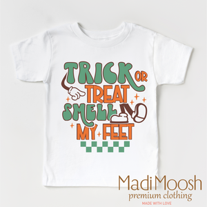 Trick Or Treat Smell My Feet Shirt - Halloween Tee — view 4