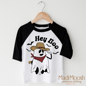 Hey Boo Western Halloween Shirt - Halloween Tee — view 2