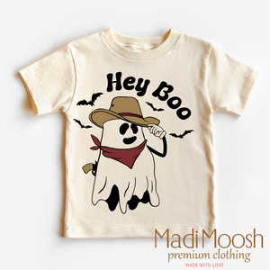 Hey Boo Western Halloween Shirt - Halloween Tee — view 1