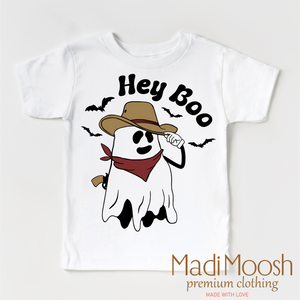 Hey Boo Western Halloween Shirt - Halloween Tee — view 4