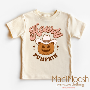 Howdy Pumpkin Shirt - Cowboy Halloween Shirt — view 1