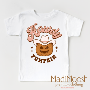 Howdy Pumpkin Shirt - Cowboy Halloween Shirt — view 2