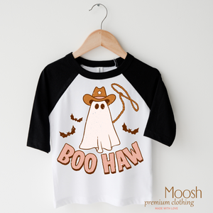 Boo Haw Ghost Shirt - Cowboy Halloween Shirt — view 4