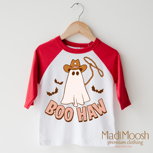 Boo Haw Ghost Shirt - Cowboy Halloween Shirt — view 3