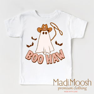 Boo Haw Ghost Shirt - Cowboy Halloween Shirt — view 2