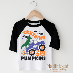 Cushing Pumpkins Shirt - Monster Truck Halloween Shirt — view 3