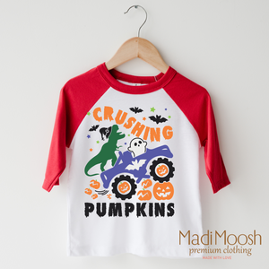 Cushing Pumpkins Shirt - Monster Truck Halloween Shirt — view 4
