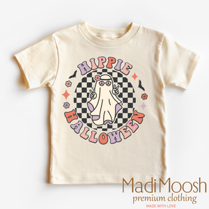 Hippie Halloween Ghost Shirt - Halloween Shirt — view 1