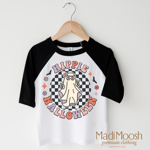 Hippie Halloween Ghost Shirt - Halloween Shirt — view 4
