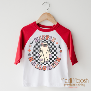 Hippie Halloween Ghost Shirt - Halloween Shirt — view 3