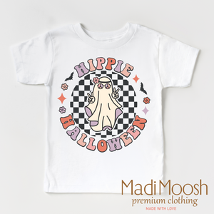Hippie Halloween Ghost Shirt - Halloween Shirt — view 2