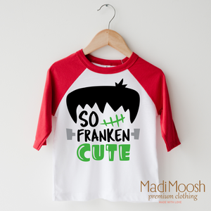 So Franken Cute Shirt - Halloween Shirt — view 3