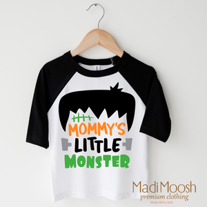 Mommy's Little Monster Shirt - Halloween Shirt — view 4