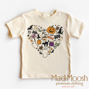 I Love Halloween Heart Shirt - Halloween Shirt — view 1
