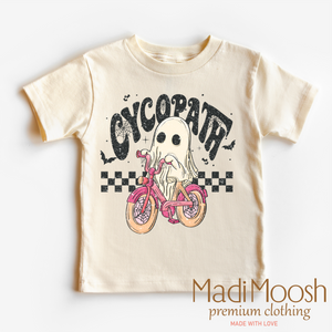 Cycopath Girls Ghost Shirt - Halloween Shirt — view 1