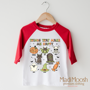 Halloween Things That Make Me Happy Shirt - Halloween Shirt — view 3