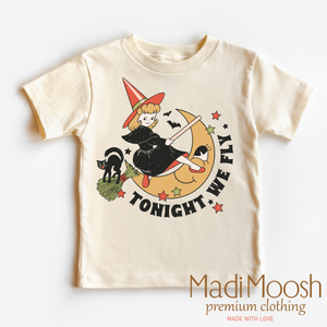 Tonight We Fly Witch Shirt - Halloween Shirt — view 1