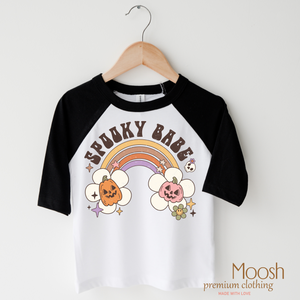 Spooky Babe Rainbow Shirt - Halloween Shirt — view 4