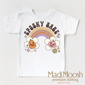 Spooky Babe Rainbow Shirt - Halloween Shirt — view 2
