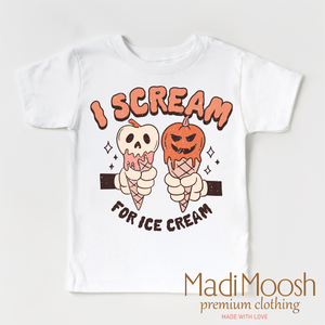 I Scream For Ice Cream Shirt - Halloween Shirt — view 2