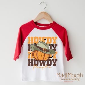 Howdy Pumpkin Shirt - Halloween Shirt — view 3