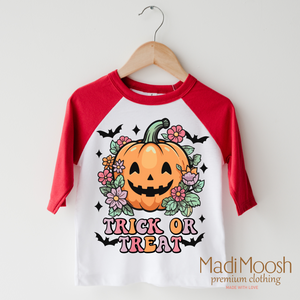 Trick Or Treat Pumpkin Shirt - Halloween Shirt — view 3