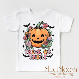 Trick Or Treat Pumpkin Shirt - Halloween Shirt — view 1