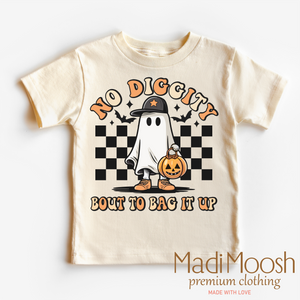 No Diggity Bout To Bag It Up Shirt - Halloween Shirt — view 2